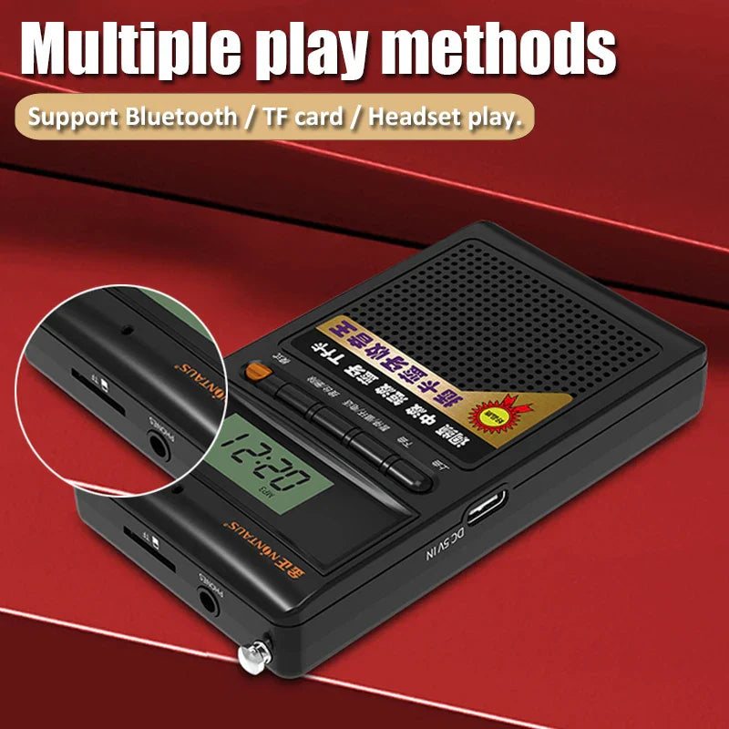 SoundPocket Mini Bluetooth Radio and MP3 Player