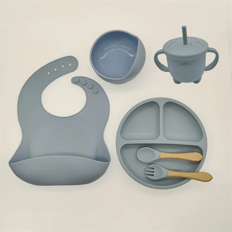 TinyBites Silicone Baby Feeding Set