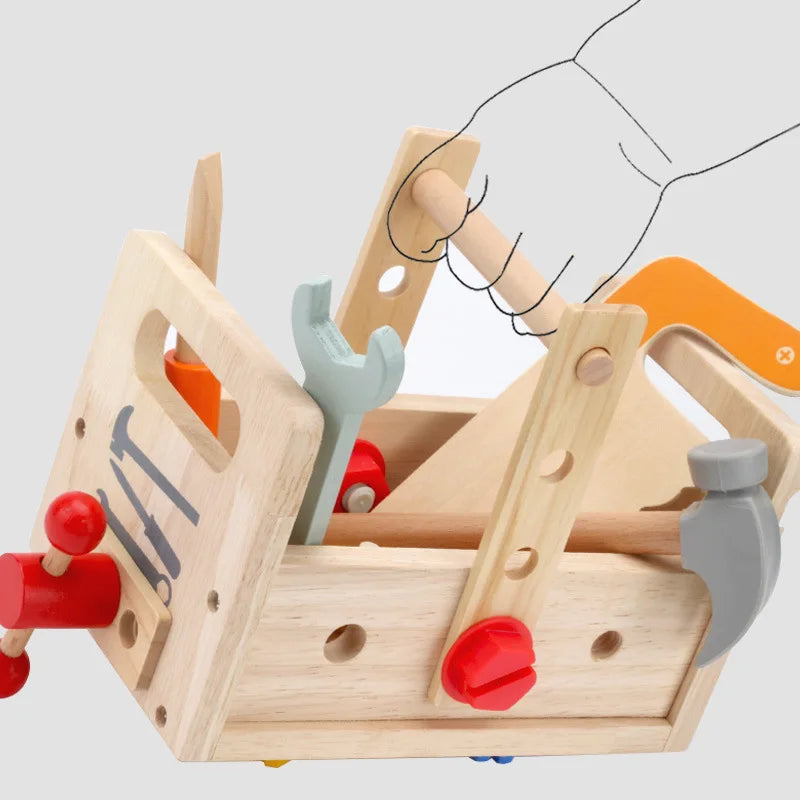 BuildMaster Set - Wooden Kids Tool Kit