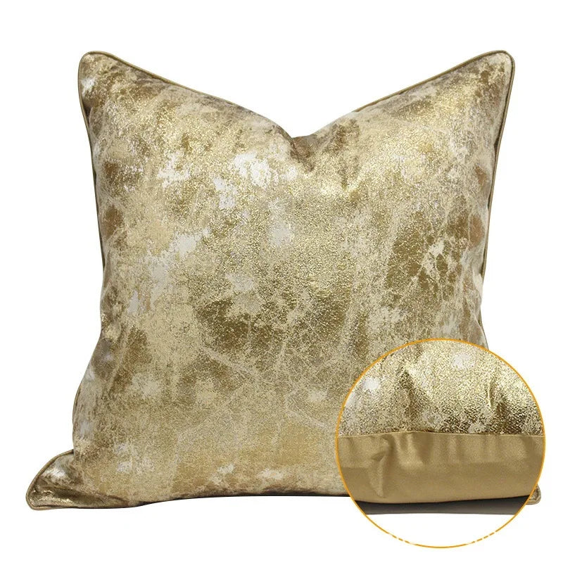 LuminaRest Cushion Cover - Abstract Art Design