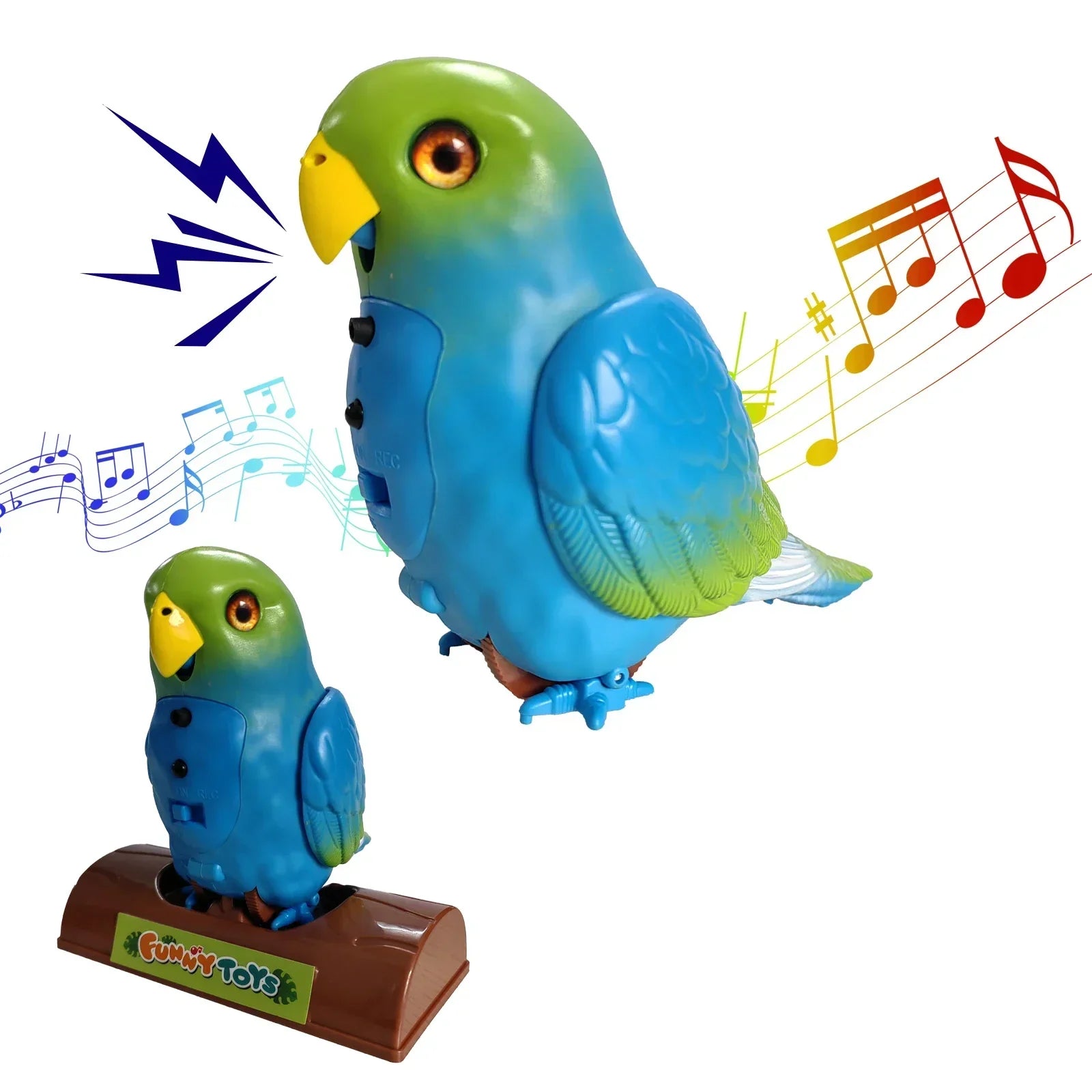ChatBird Toy - Talking Singing Parrot