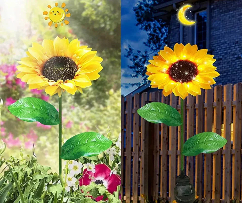 SolarBloom - Realistic Sunflower Garden Light