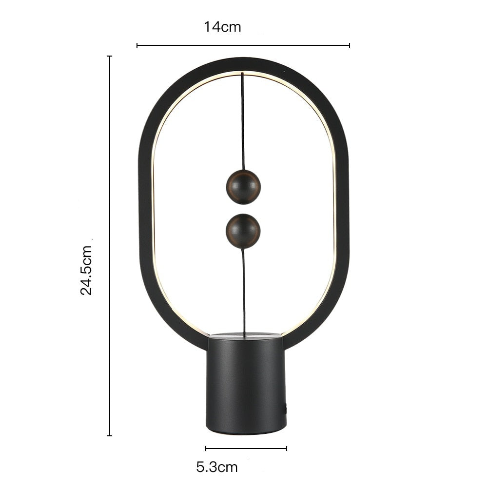 GlowSphere Table Lamp - Magnetic Floating Ambient Light