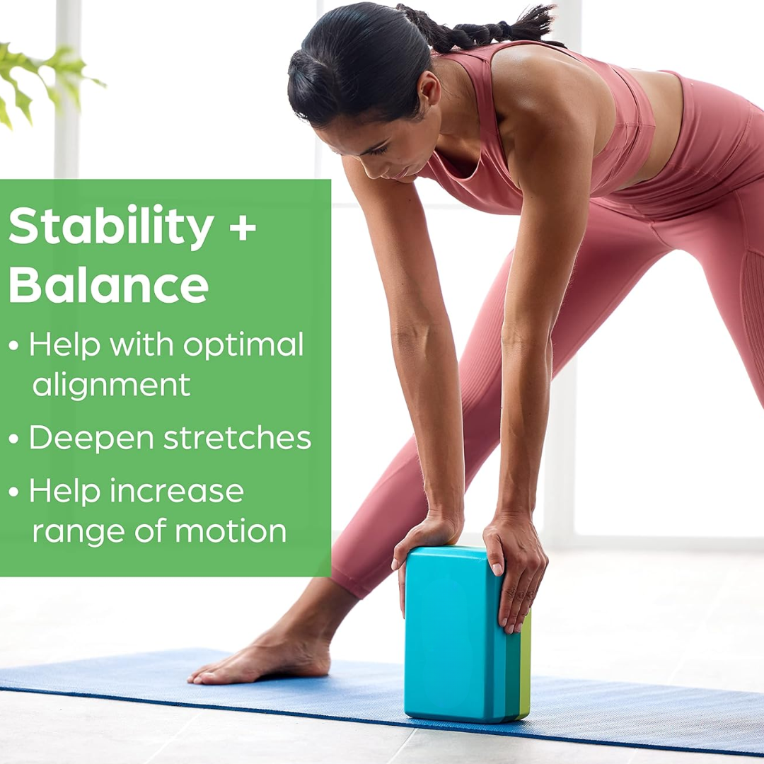 SupportFlex - Non-Slip EVA Yoga Block