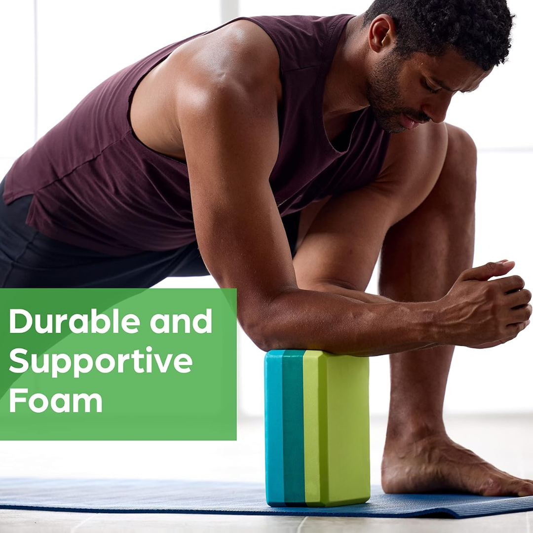 SupportFlex - Non-Slip EVA Yoga Block