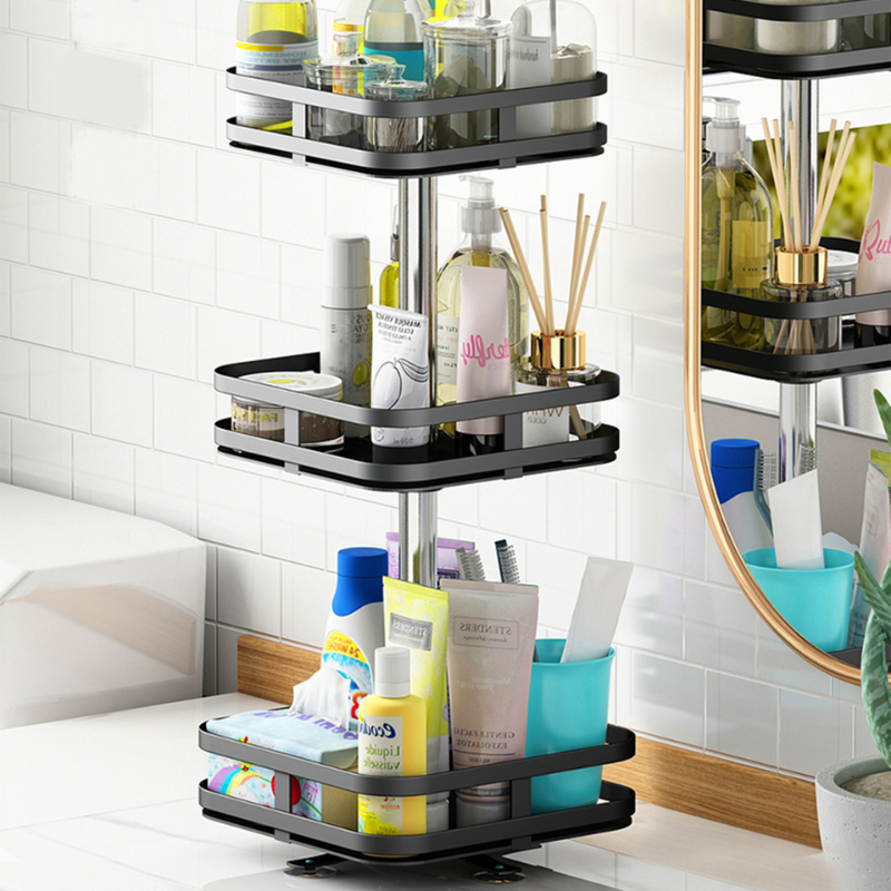 360° Rotating Storage Rack - Multifunctional Organizer