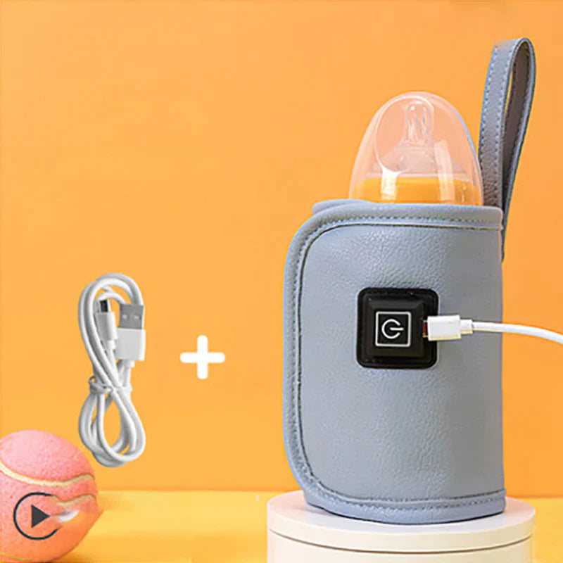 Portable USB Bottle Warmer - Travel Baby Milk Heater