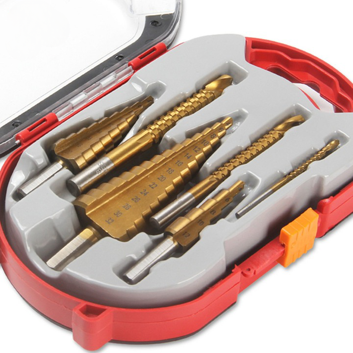 TitaniumPro Drill Set - Precision Bits for Metal and Wood