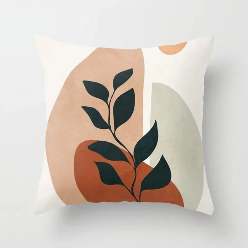 VelvetHaven Cushion Cover - Botanical Velvet