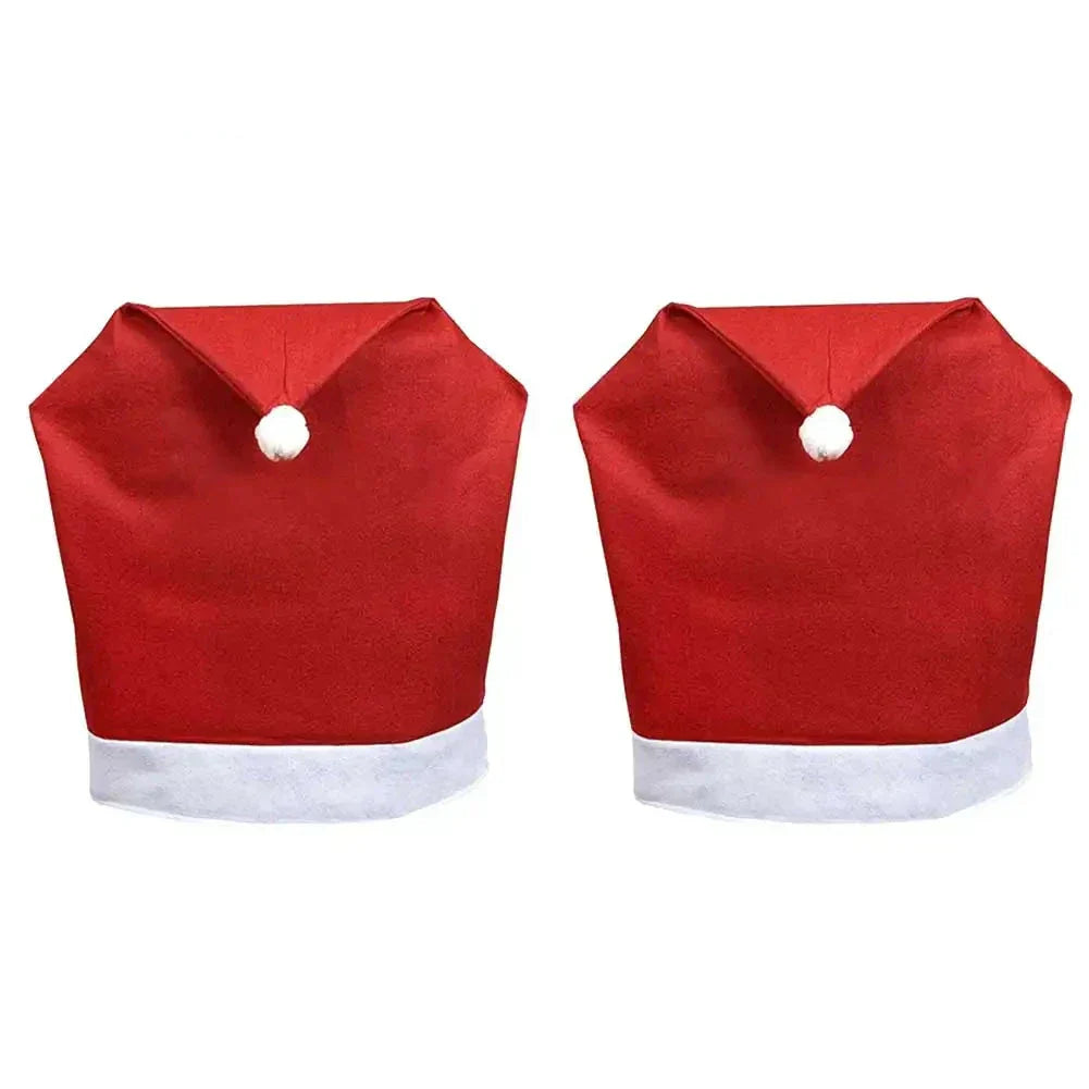 ChristmasCover Chair Covers - Festive Santa Hat Covers