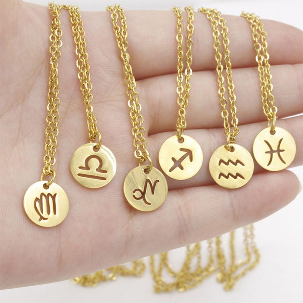 Zodiac - Coin Necklace