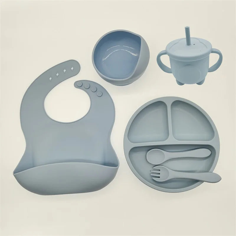 TinyBites Silicone Baby Feeding Set