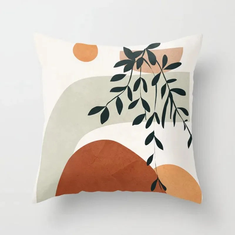 VelvetHaven Cushion Cover - Botanical Velvet