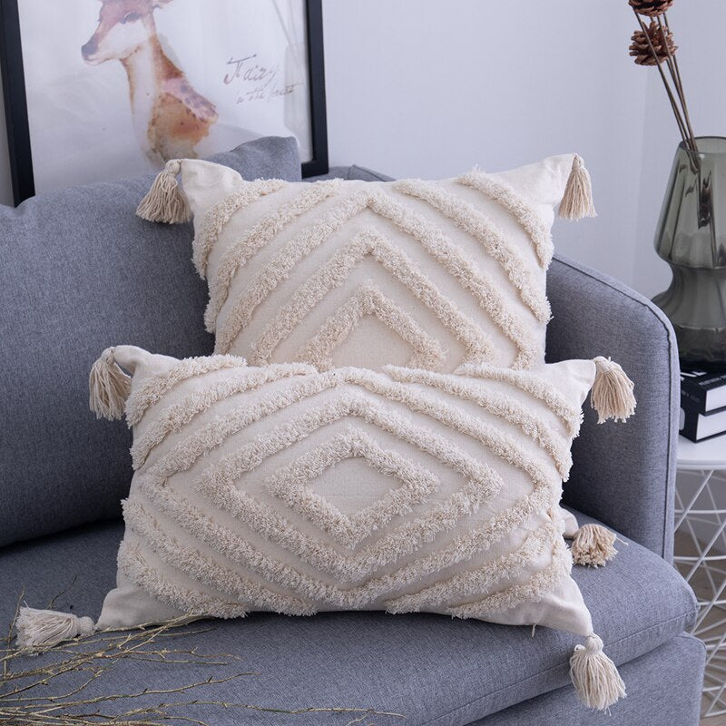 BohoVibes Pillow Covers - Ibiza Style Boho Cushion Covers
