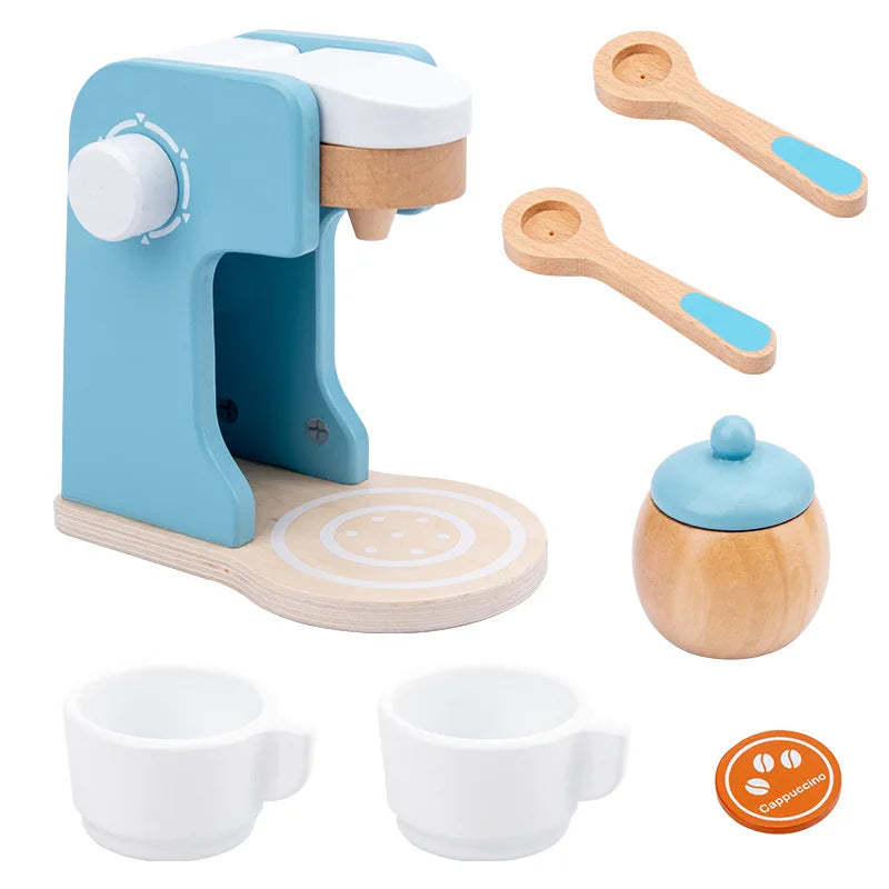 WoodPlay Set - Wooden Kitchen Toy Appliances