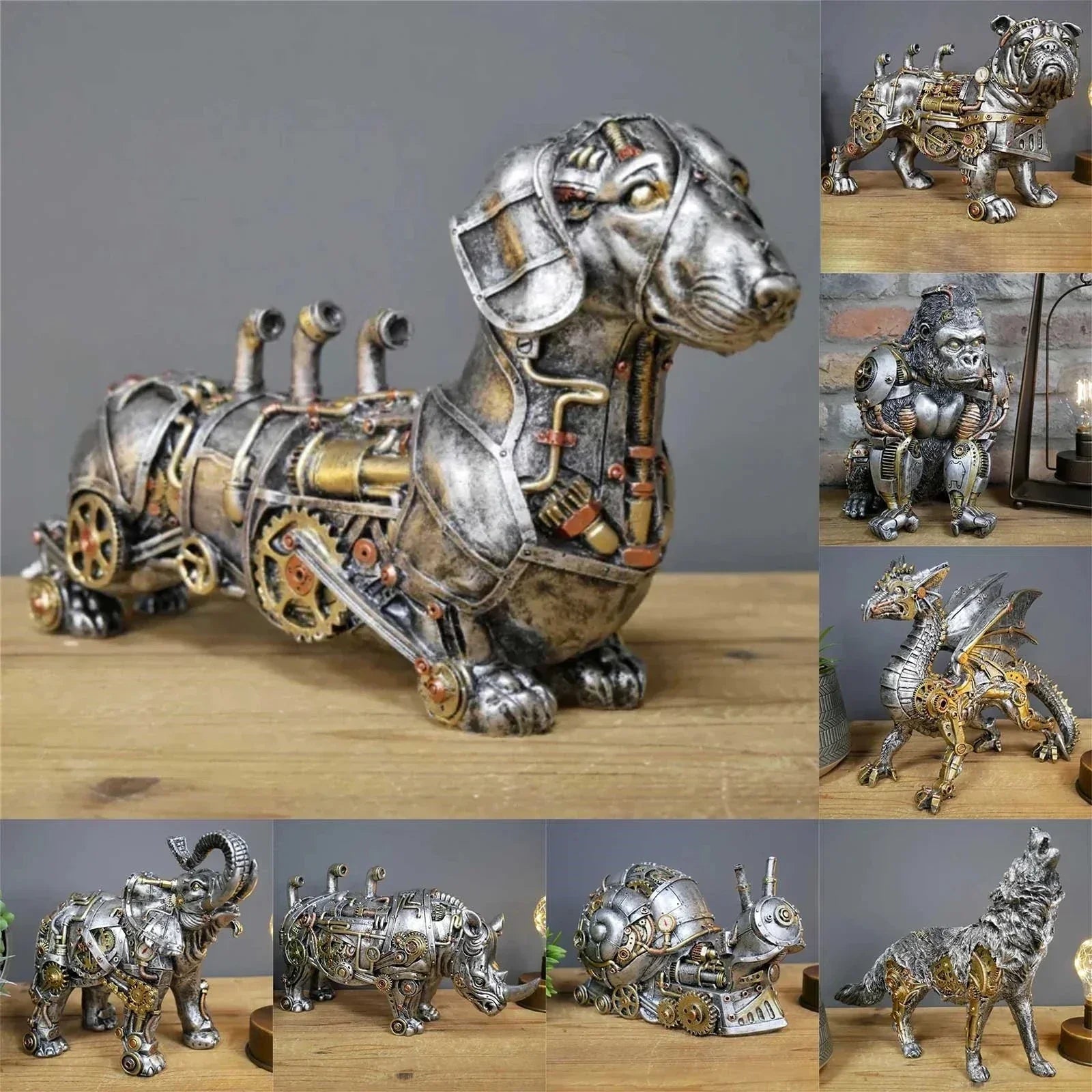 SteamBeast - Steampunk Animal Figurines