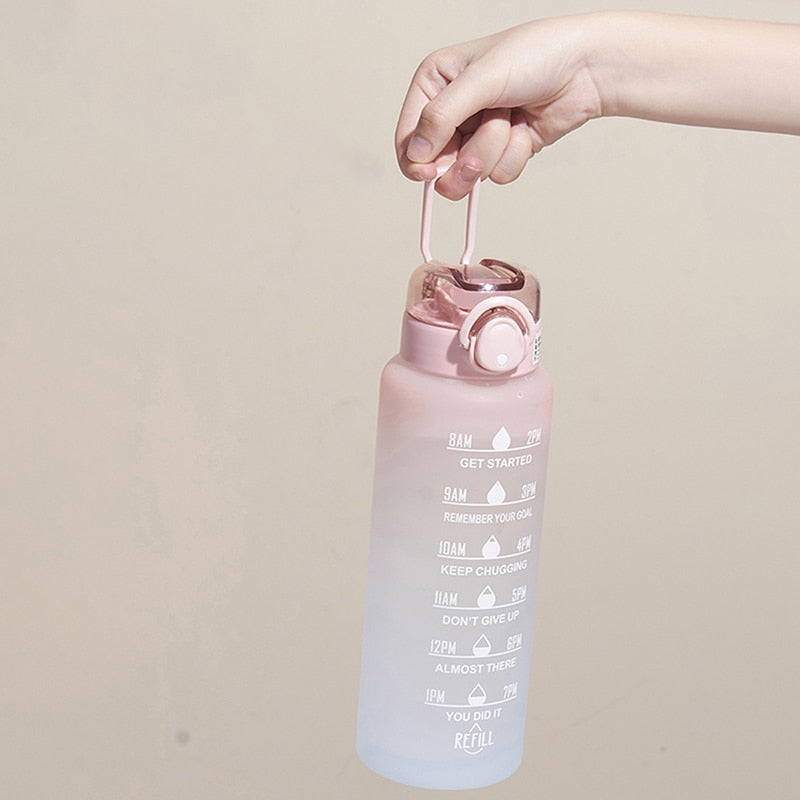 GoalHydrate Bottle - Motivational Water Bottle for Daily Hydration
