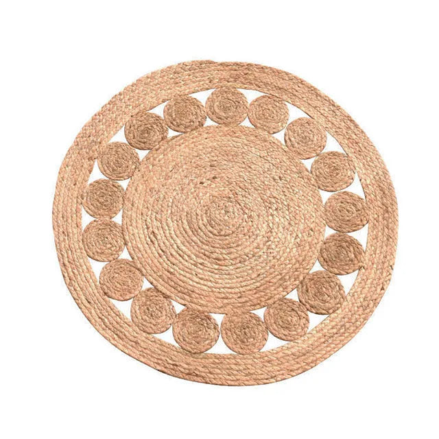 GreenWeave - Sustainable Woven Rug for Home