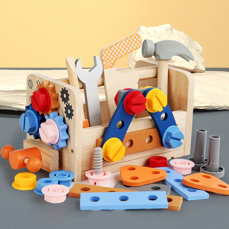 BuildMaster Set - Wooden Kids Tool Kit