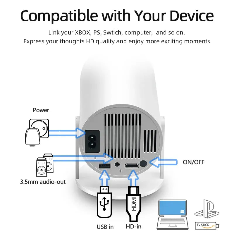 Cinemate 4K Ultra HD Projector