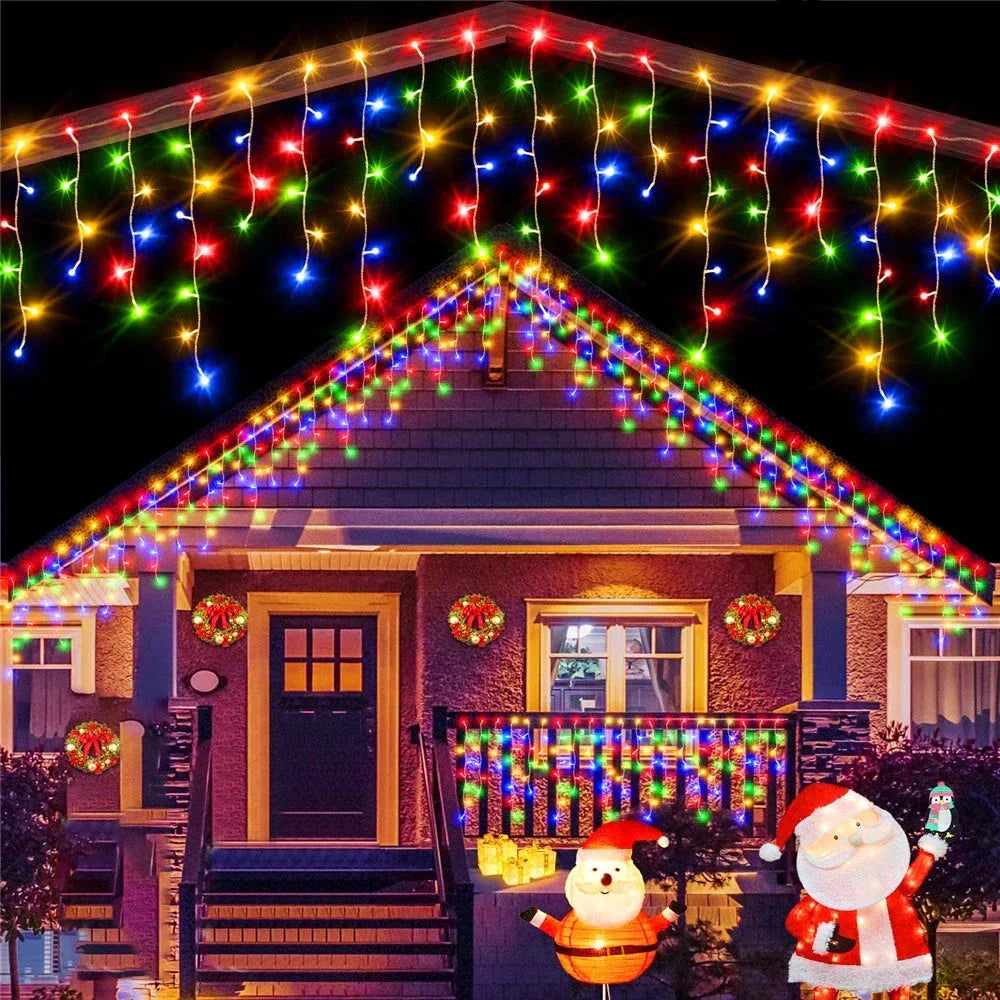 Garlandia - Cascade Solar String Lights for Indoor and Outdoor
