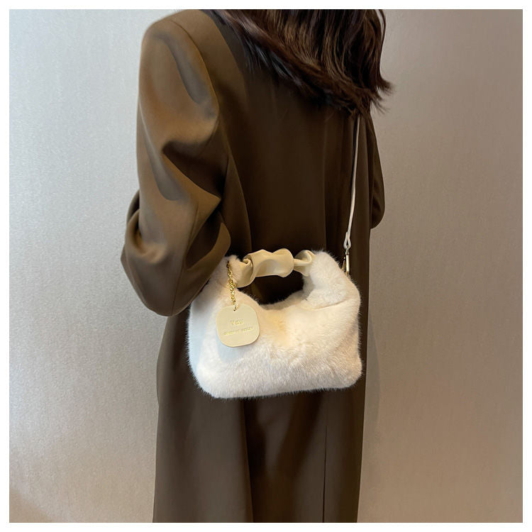 Fluffy - Soft Plush Handbag