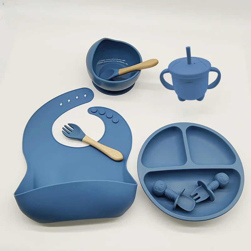 TinyBites Silicone Baby Feeding Set