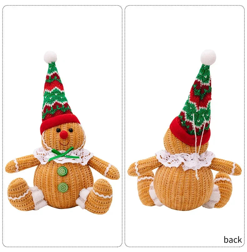 Gingerbread Man Ornament - Festive Christmas Hanger