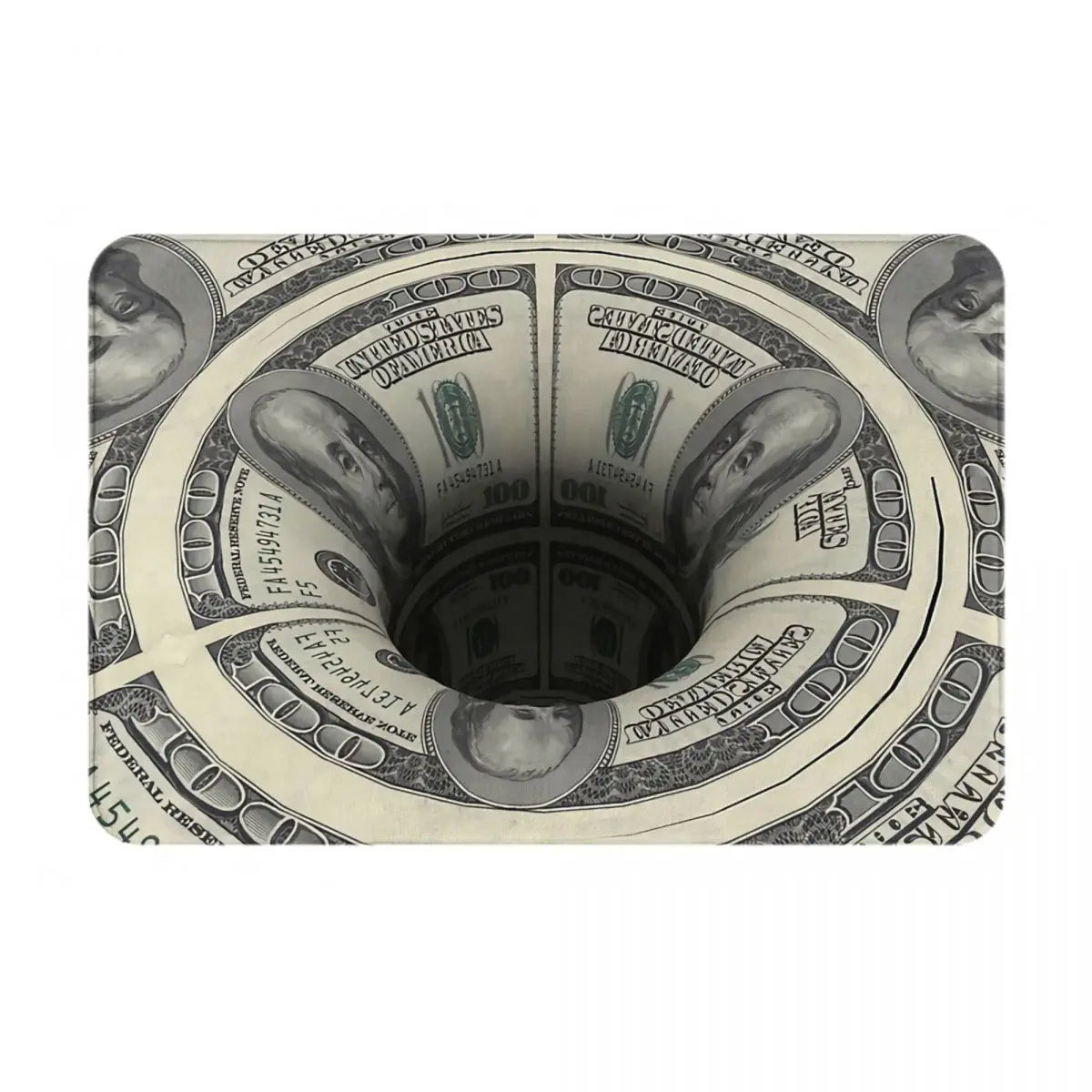 EcoMat - Green Fiat Dollar Doormat for Entry