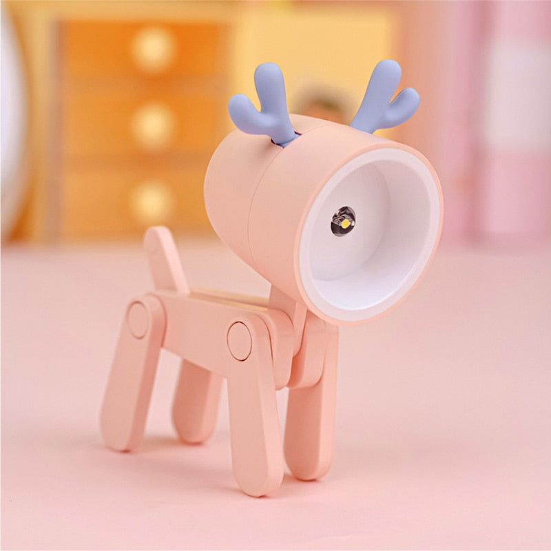 AnimalGlow Night Light - Cute Adjustable Kids Nursery Lamp