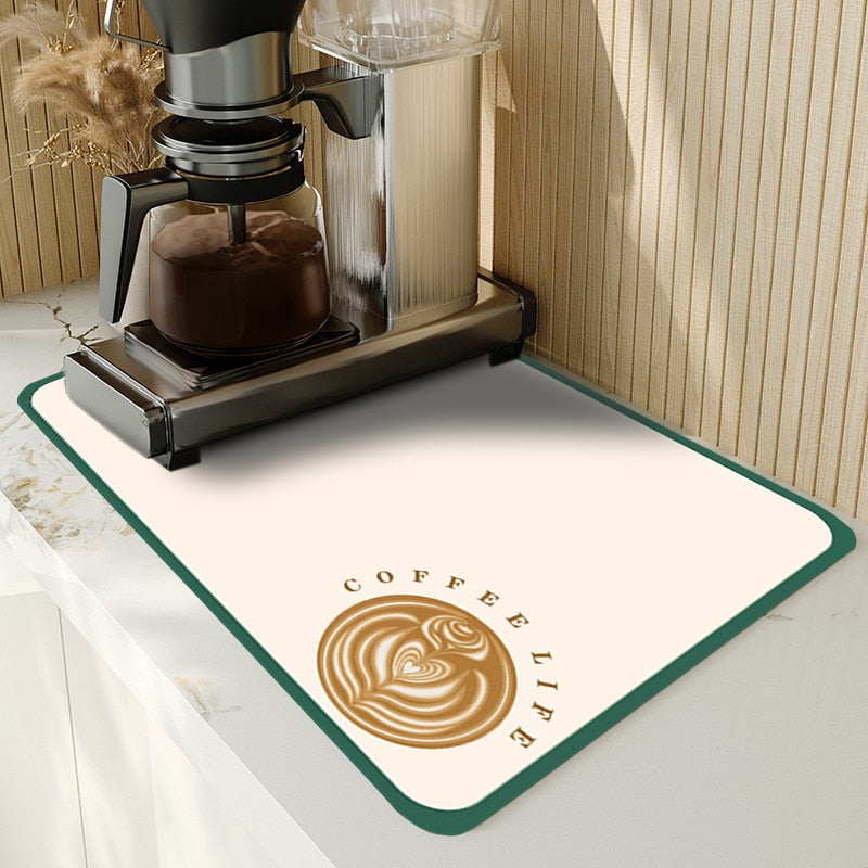AbsorpTowel Mat - Non-Slip Ultra-Absorbent Kitchen Drying Mat