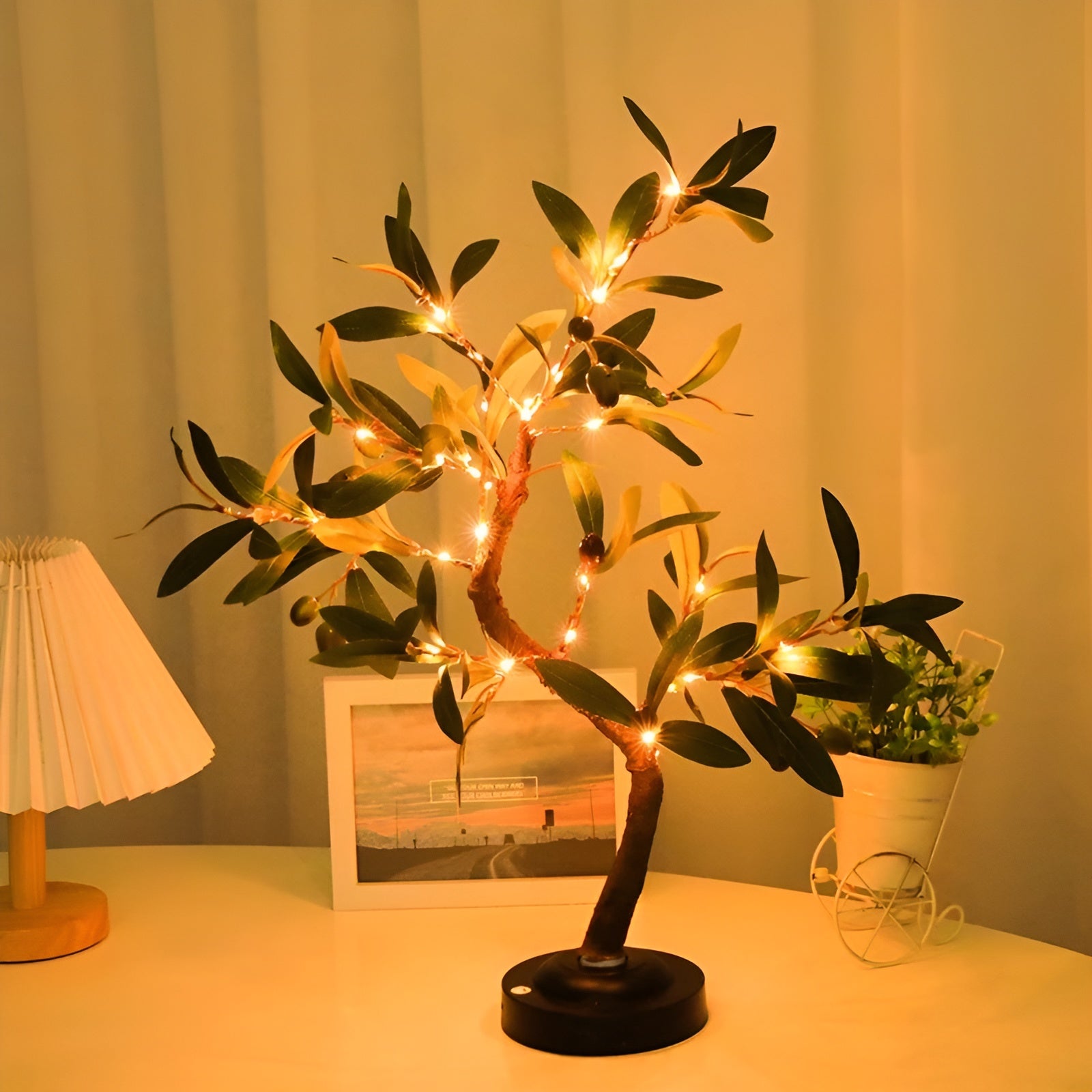 Sparkling Tree Lamp - Warm White LED Accent Light