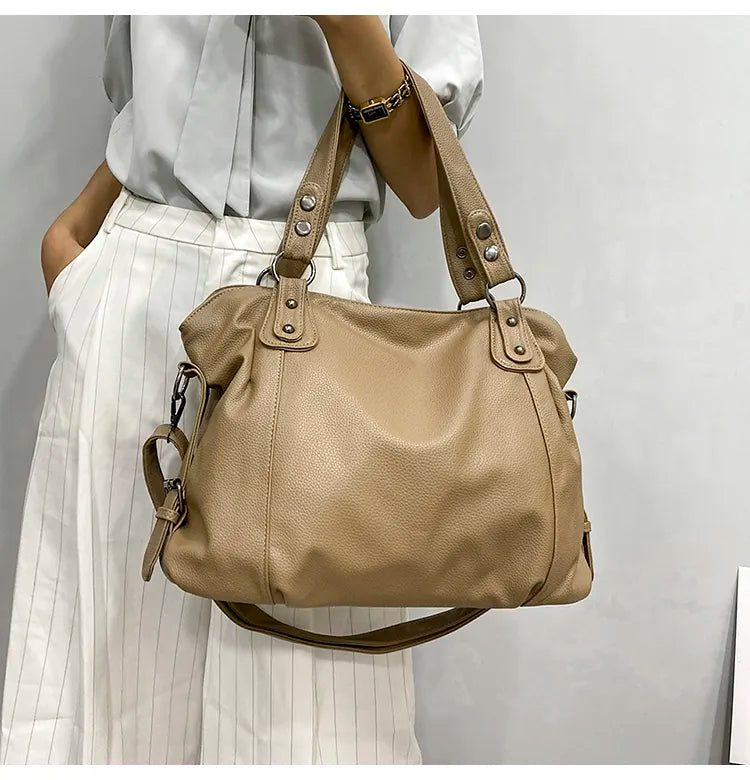 Isabela Tote - Spacious Student and Work Shoulder Bag