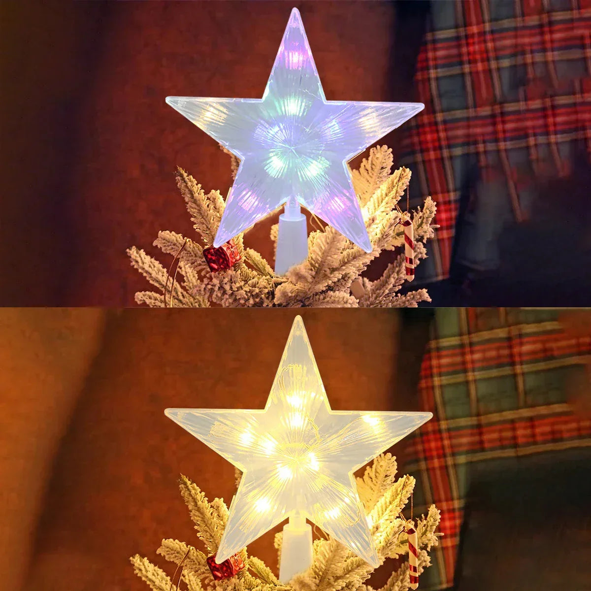 Starlit - LED Christmas Tree Star Topper