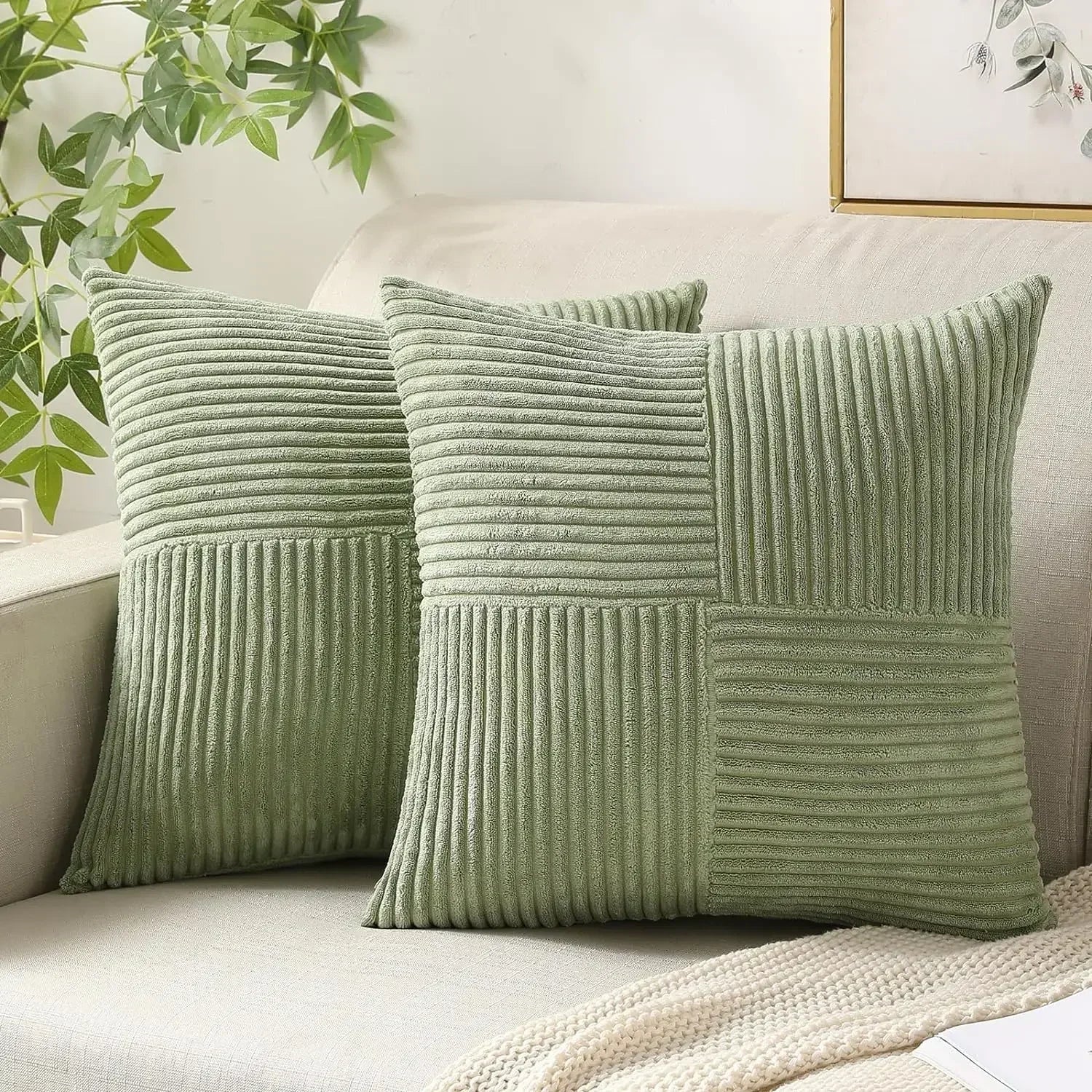 Quintessence Cushion Covers - Set of 2 Coordinated