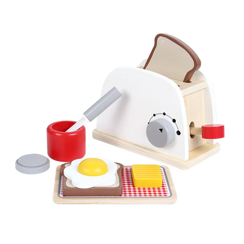 WoodPlay Set - Realistic Wooden Kitchen Toy for Kids