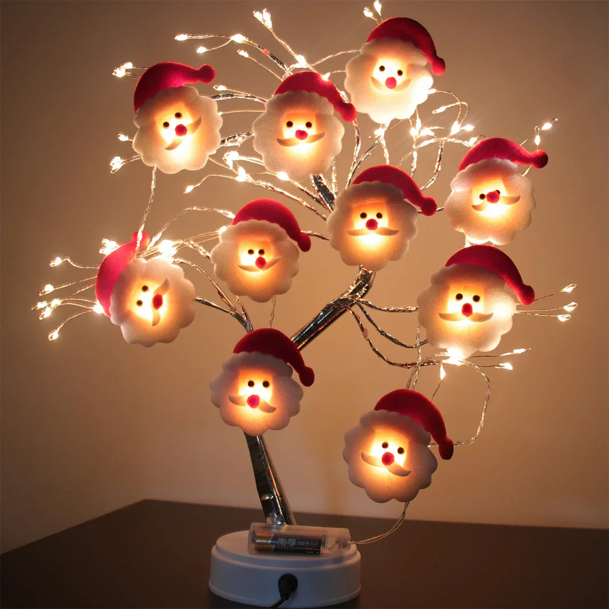 SnowmanTree - Festive LED Snowman String Lights