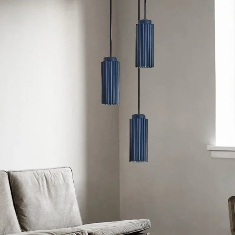 Scandinavian LED Pendant Light with Adjustable Height | Modern Glass Design for Inviting Kitchen Illumination 5