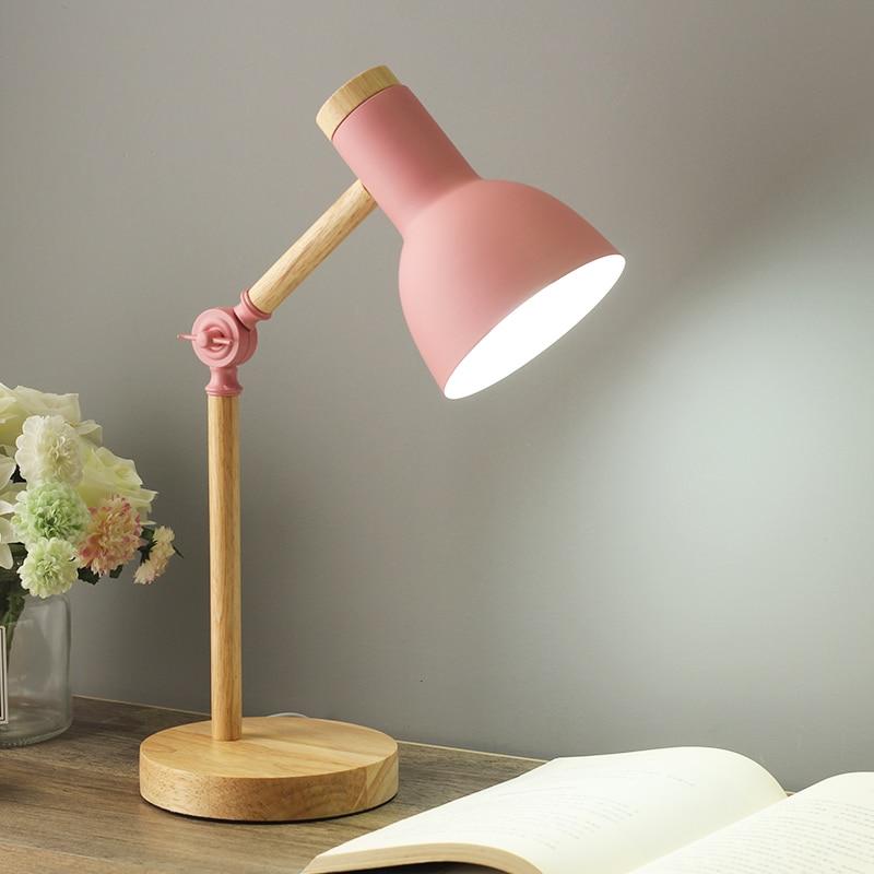 Scandinavian Table Lamp | Adjustable Wooden Design for Elegant Illumination 5