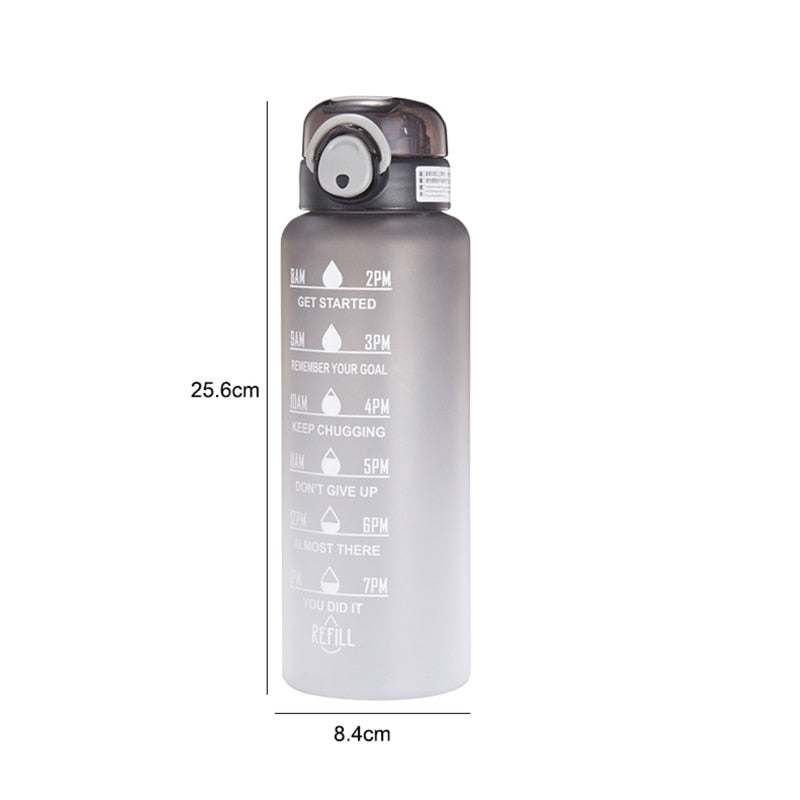GoalHydrate Bottle - Motivational Water Bottle for Daily Hydration