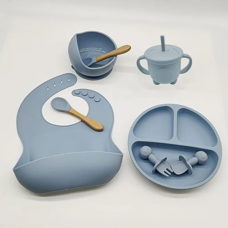 TinyBites Silicone Baby Feeding Set