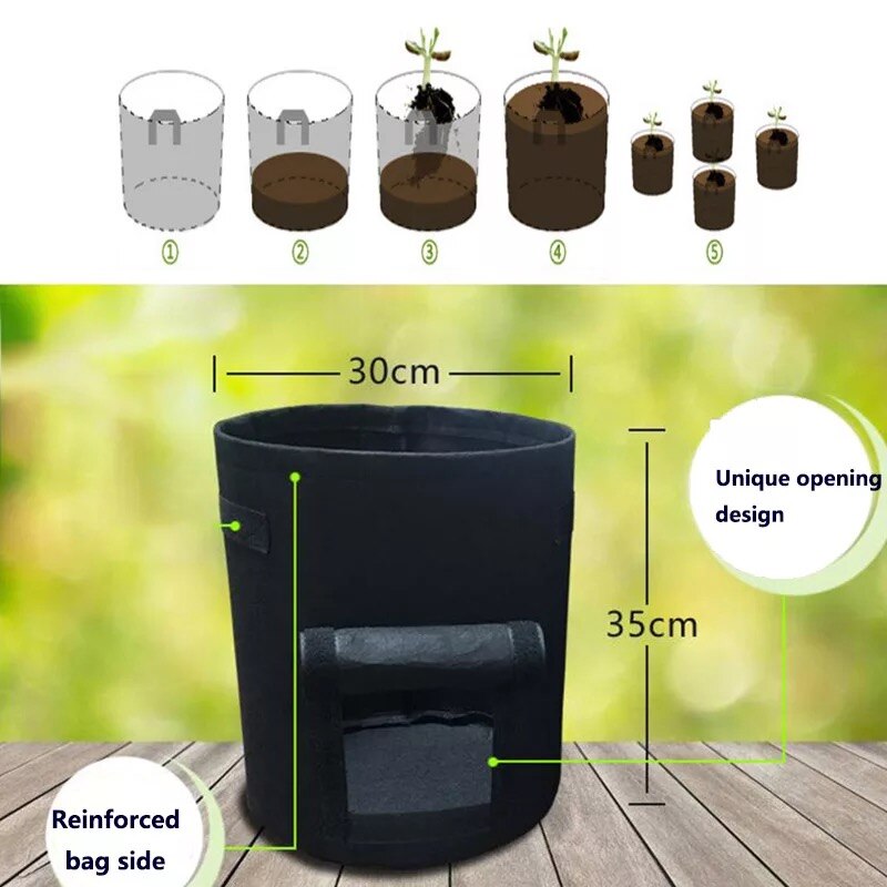 GrowMaster Pots - Stylish Grow Pot for Fresh Vegetables