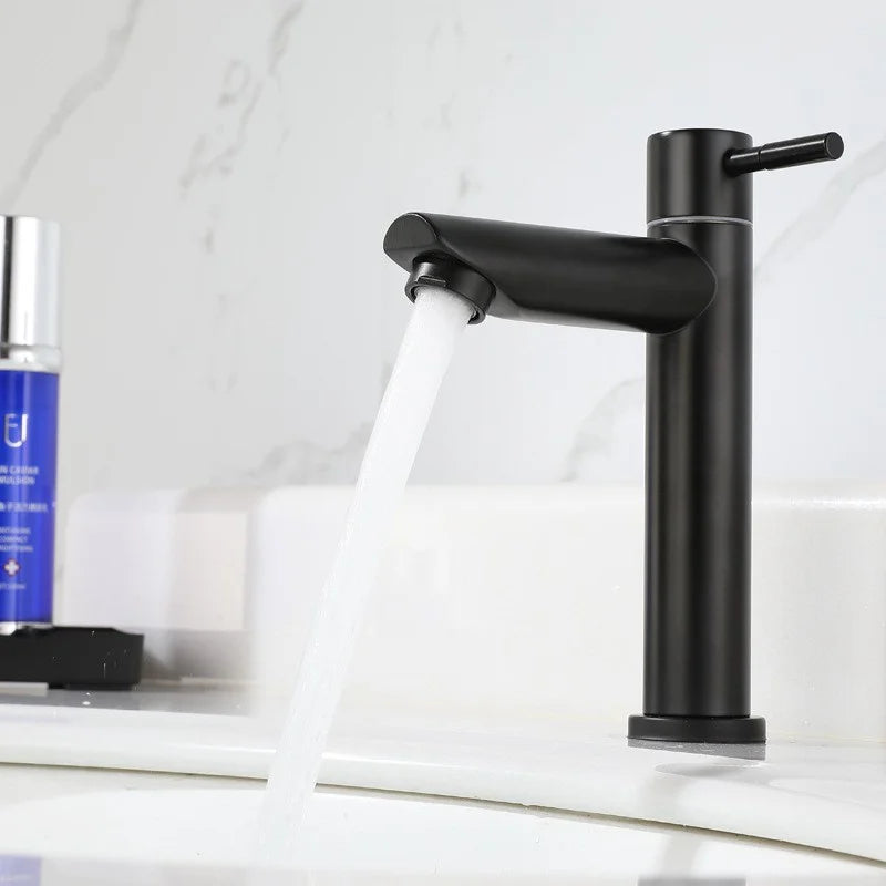 Luxe Stainless Steel Basin Faucet