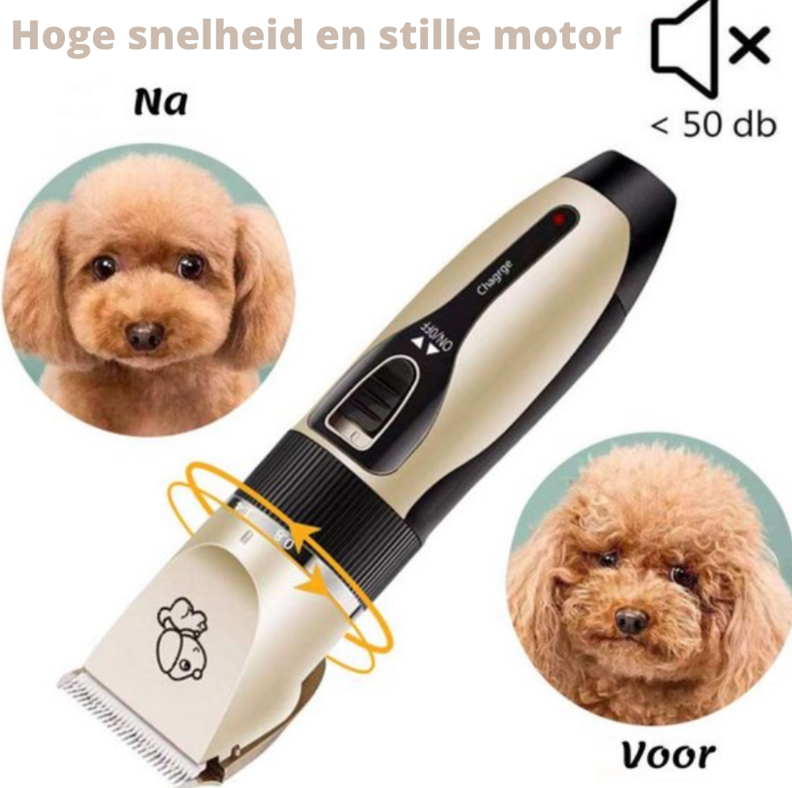 Pett Groomer - Professional Dog Trimmer and Grooming Brush