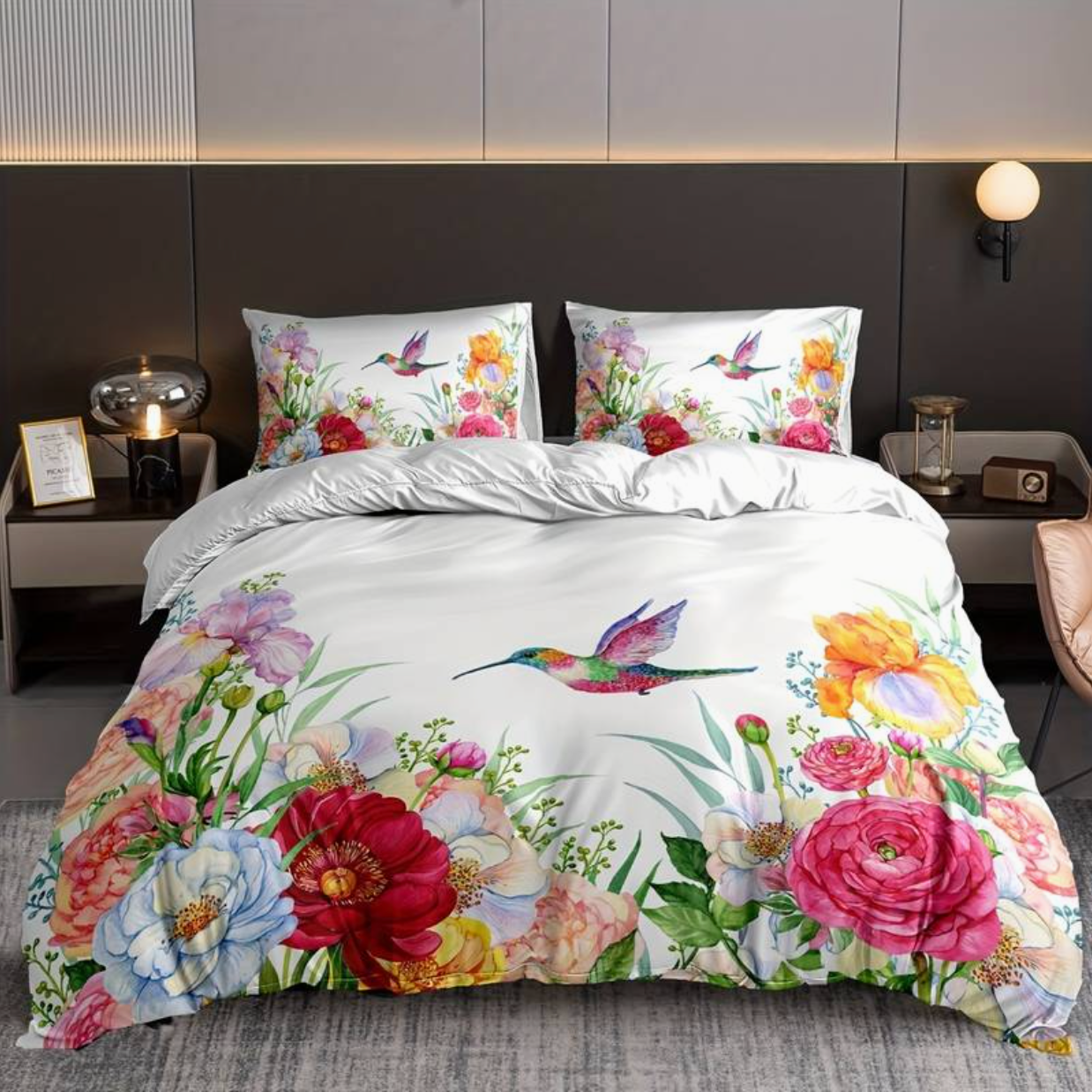 Floral Aura Duvet Set - Colourful Spring Bedding
