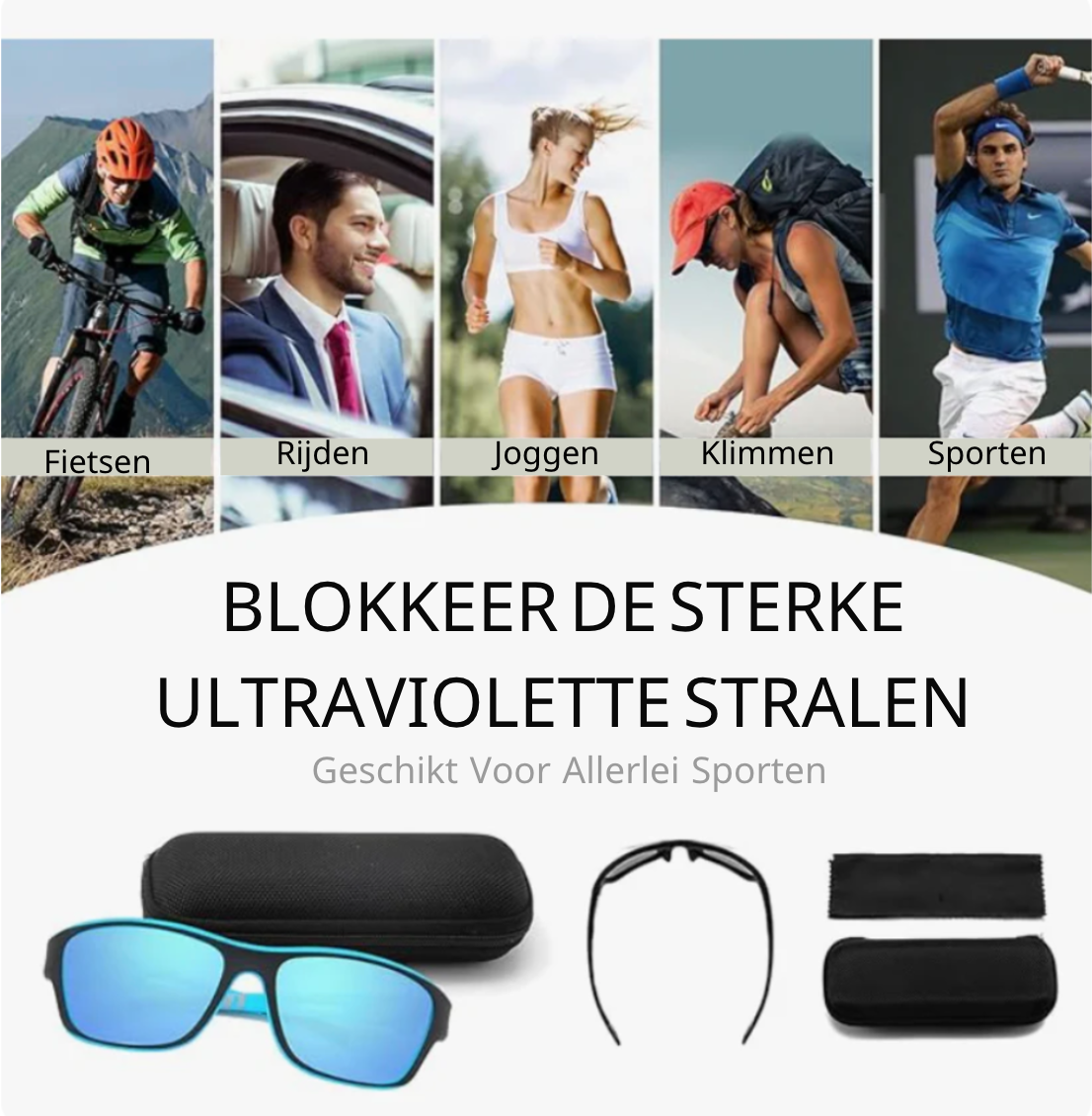 Pablo - Polarized Sports Sunglasses for Outdoor Adventures
