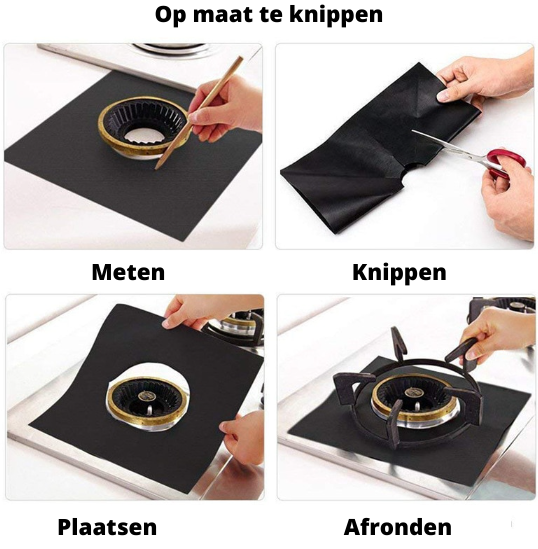 StoveGuard Protector - Reusable Gas Stove Top Protector