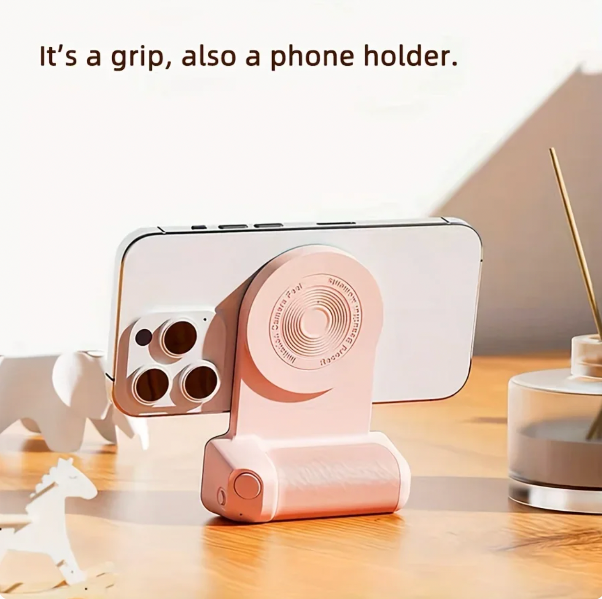 Dimpzy - 3-in-1 Selfie Stick, Stabilizer and Power Bank