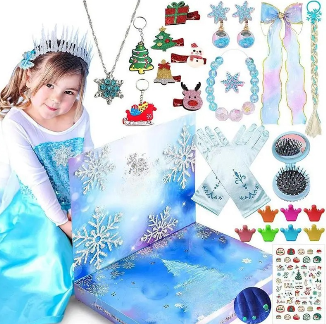 PrincessDream Calendar - Jewellery Advent Calendar for Girls
