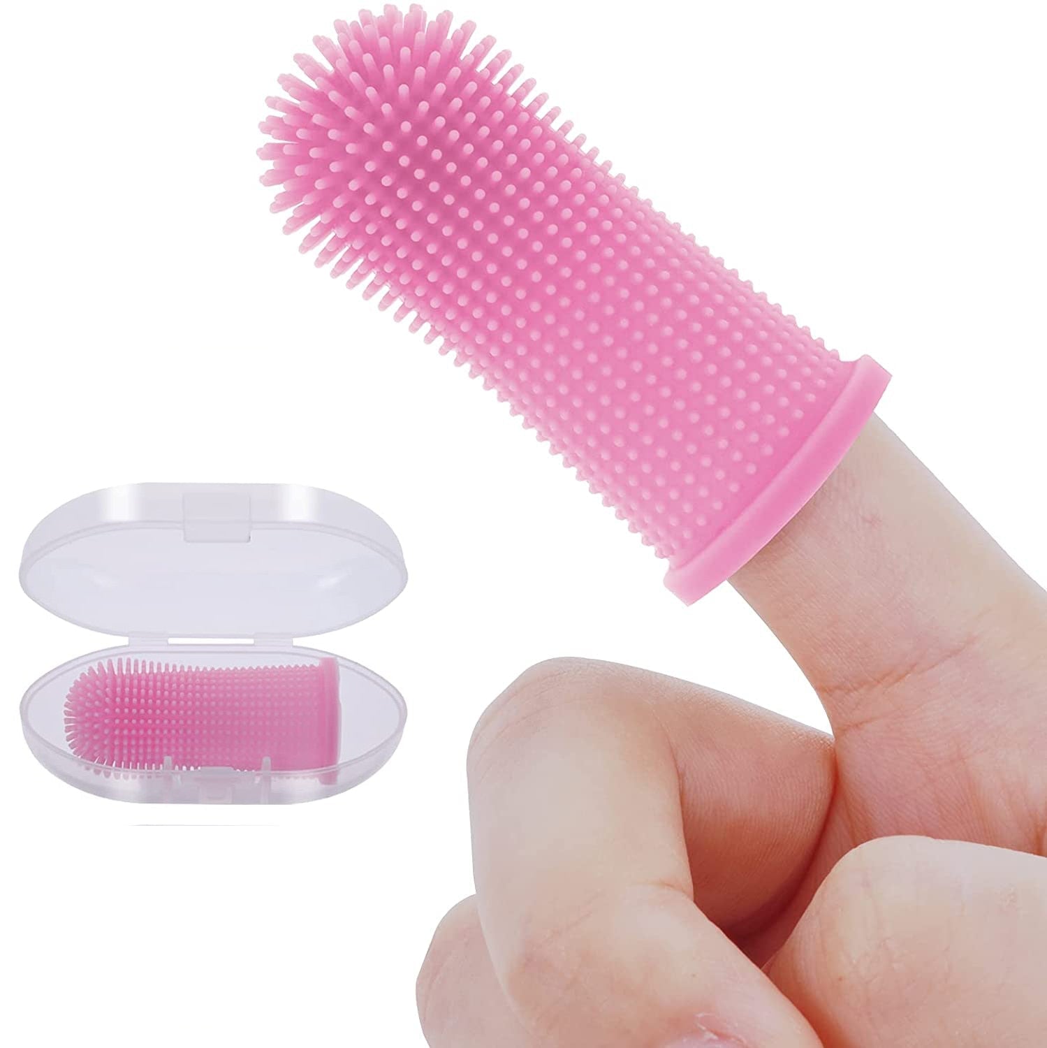 PawClean Pro - Gentle Dog Dental Finger Brush